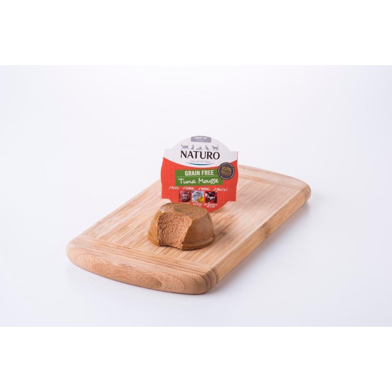 Naturo Adult Cat Grain Free Tuna Mousse 85g