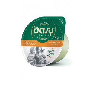 Oasy Green cup Chicken/Κοτόπουλο and Cheese/Τυρί 80gr