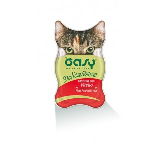 Oasy Dellicatesse pate with Veal/Μοσχάρι 85gr