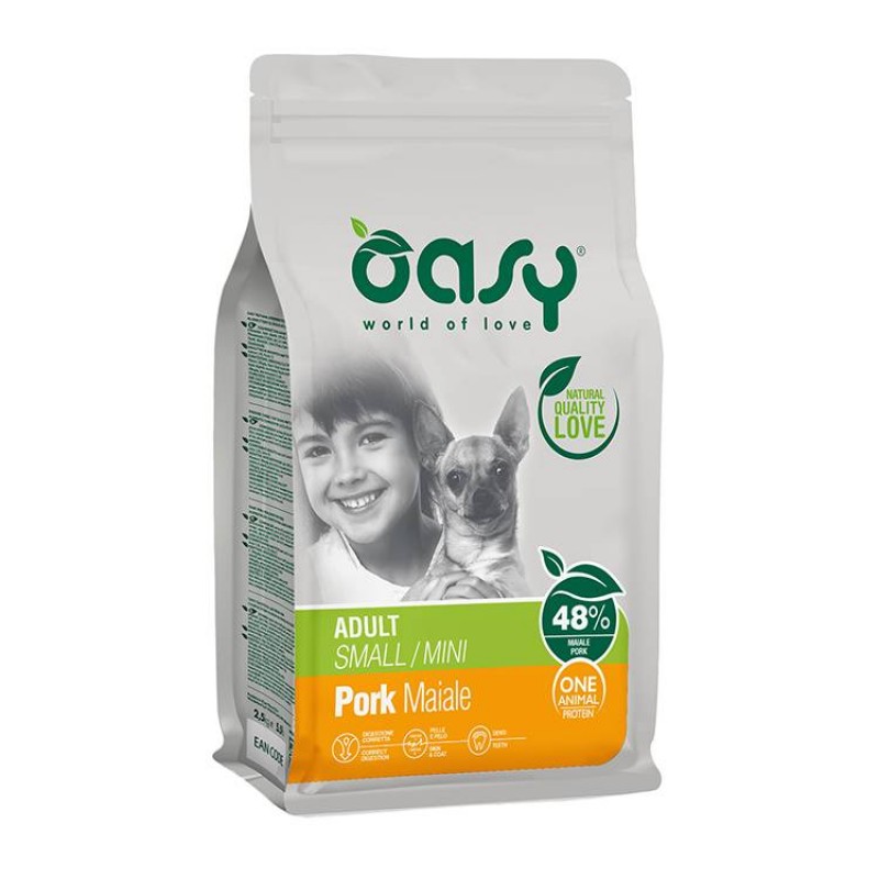 OASY OAP SMALL/MINI ADULT PORK 2.5kg