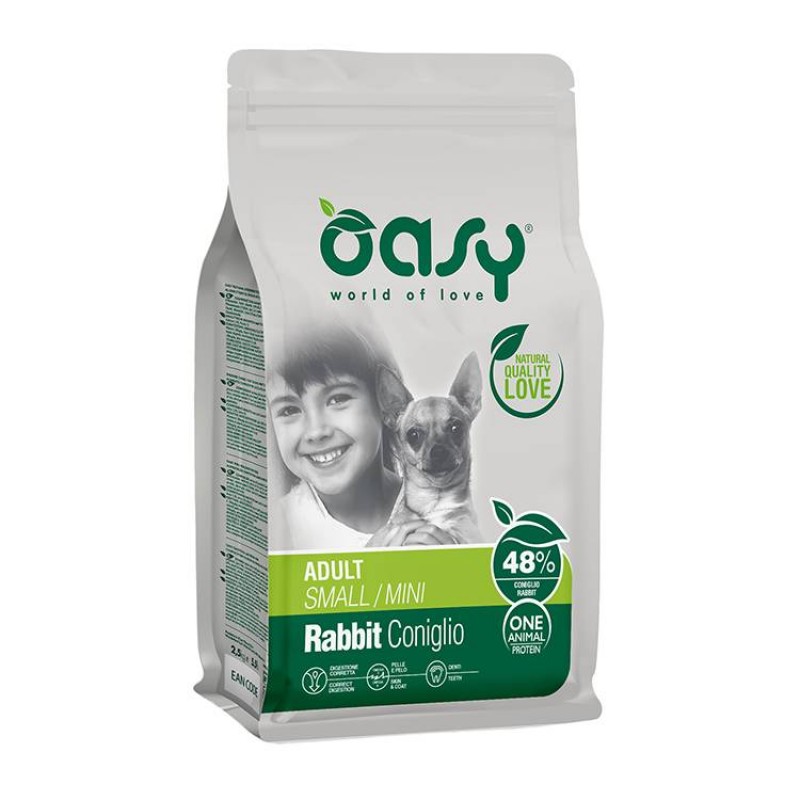 OASY OAP SMALL/MINI ADULT RABBIT 2.5kg