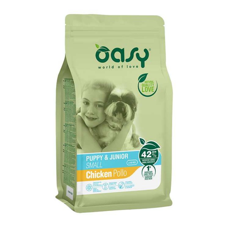 OASY Puppy Junior Small Chicken 3kg