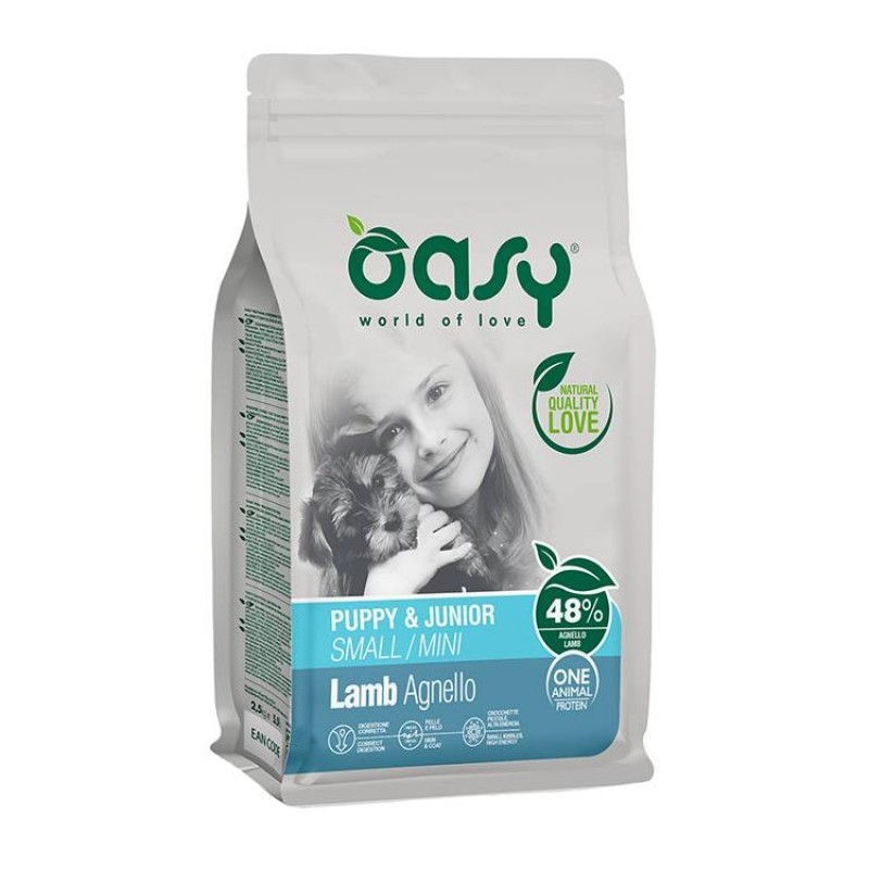 OASY OAP SMALL/MINI PUPPY & JUNIOR LAMB 2.5kg