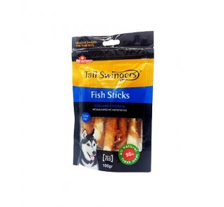 Tail Swingers fish sticks with chicken