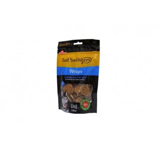 Tail Swingers wrap chichen and fish skin