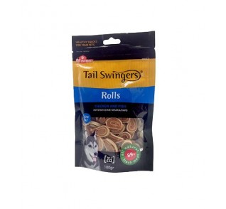 Tail Swingers rolls with chicken and fish