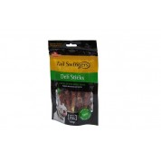 Tail Swingers rewhide sticks with duck