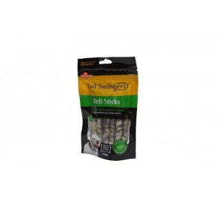 Tail Swingers rewhide sticks with fish skin