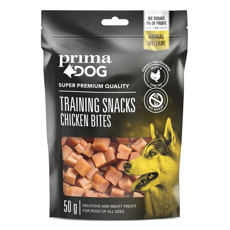 Training Snacks Chicken Bites 50gr