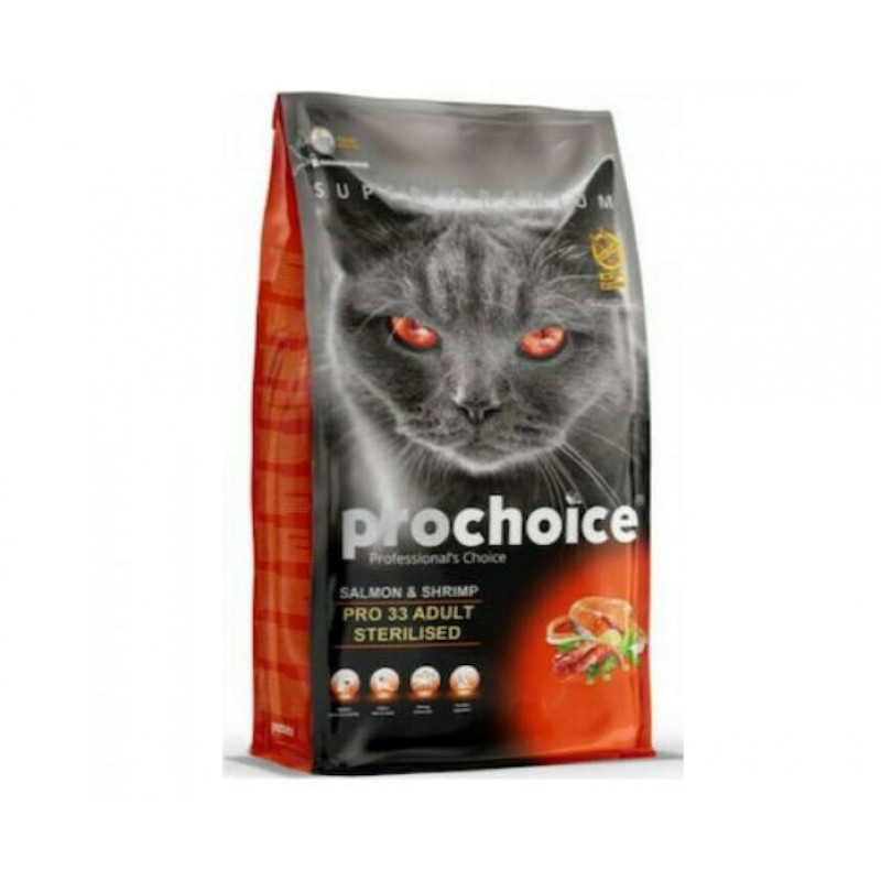 Prochoice Pro 33 Sterilised salmon 2kg