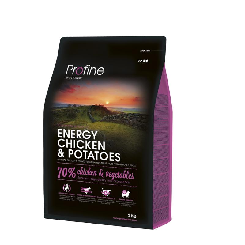 Profine Dog Energy Chicken & Potatoes 3Kgr
