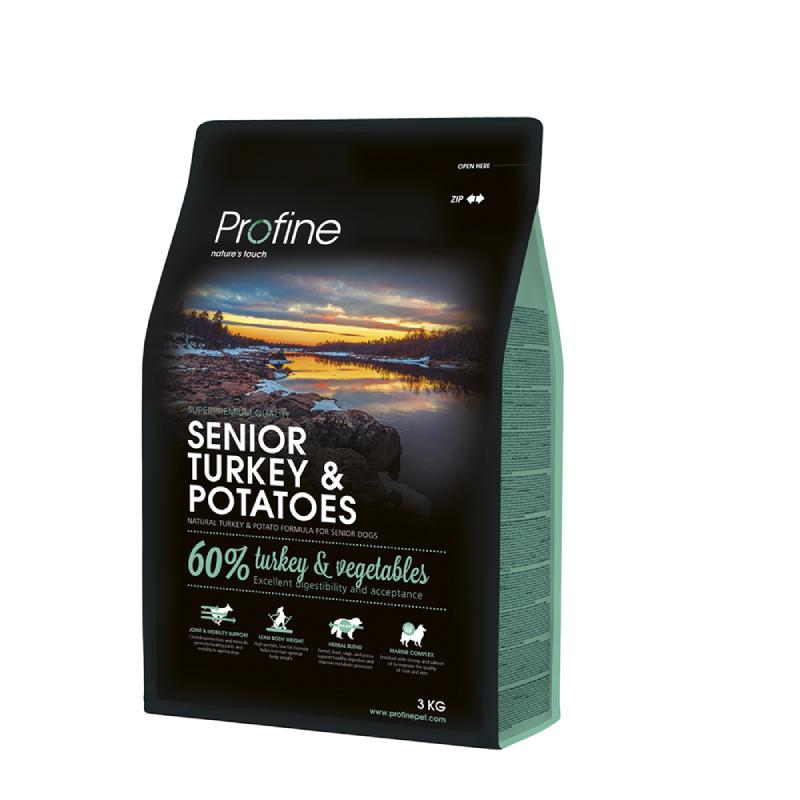 Profine Dog Senior Turkey & Potatoes 3Kgr