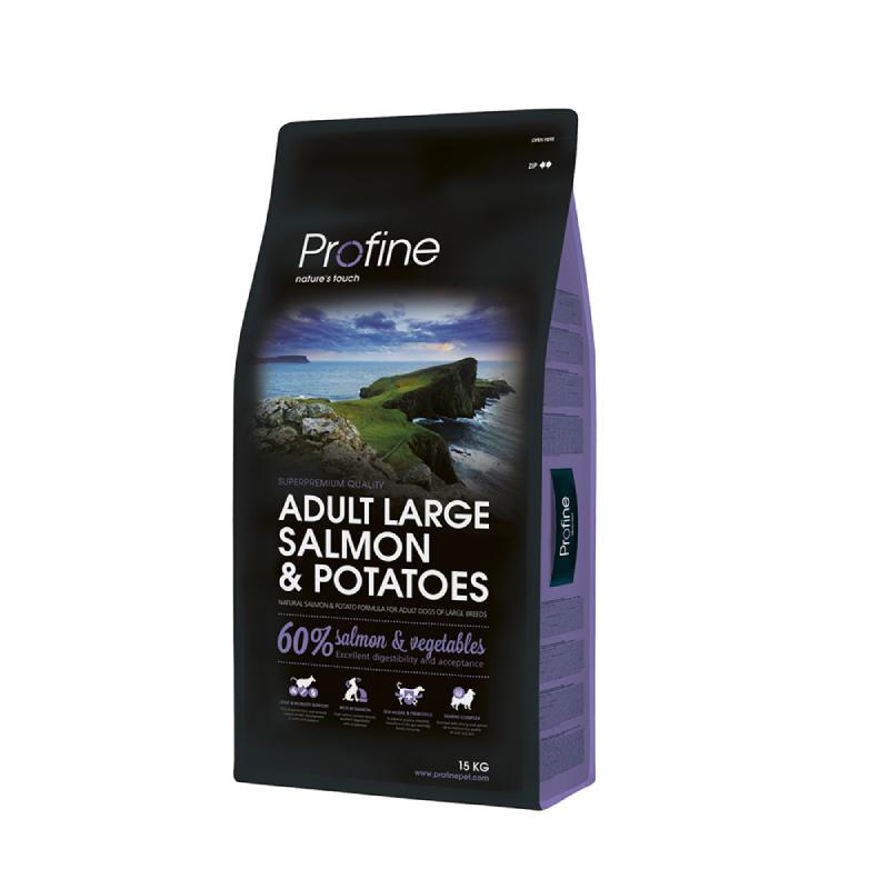 Profine Dog Adult Large Breed Salmon & Potatoes 15Kgr