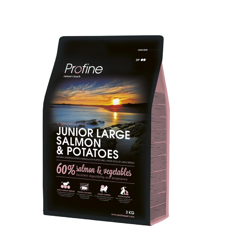 Profine Dog Junior Large Breed Salmon & Potatoes 3Kgr
