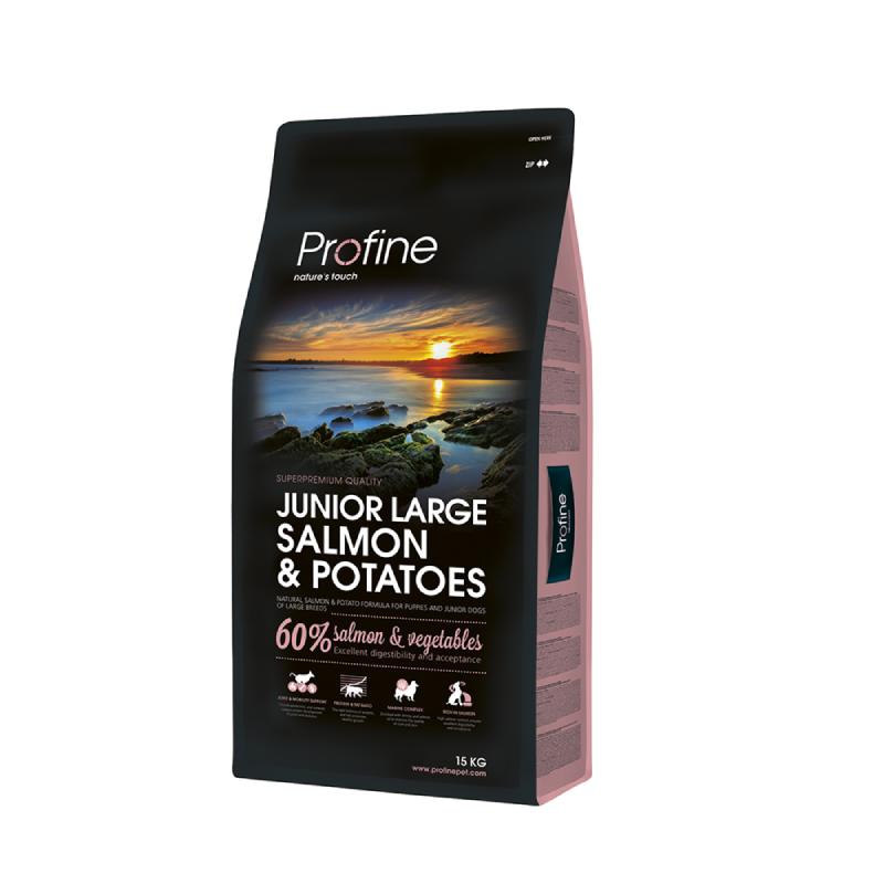 Profine Dog Junior Large Breed Salmon & Potatoes 15Kgr
