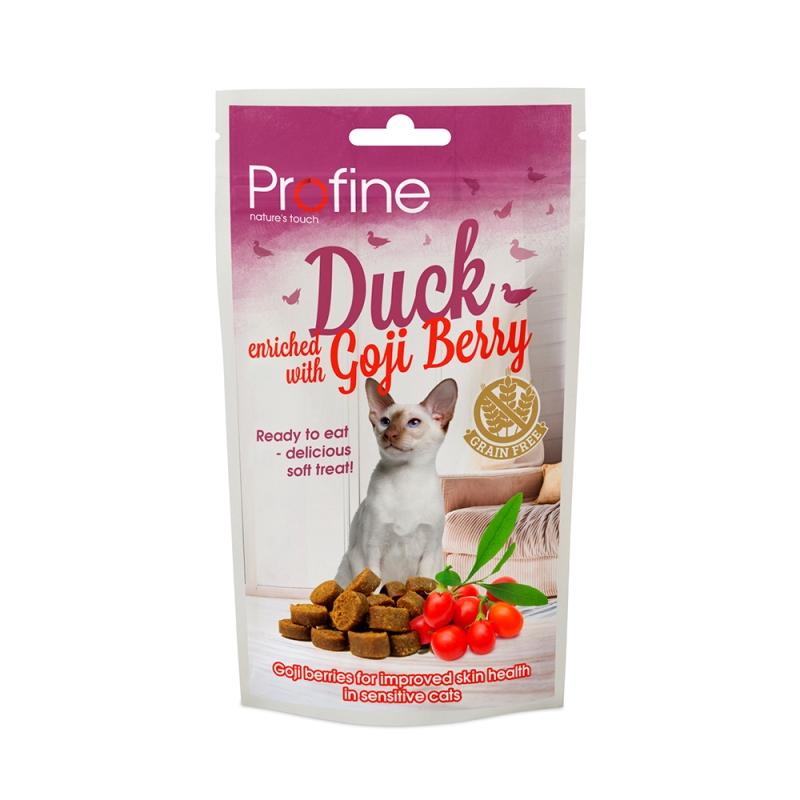 Profine Cat Soft Treat Πάπια και Goji Berries 50gr