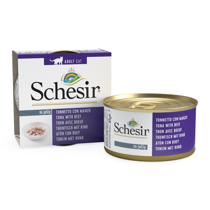 Schesir Tuna with Beef Fillets in Jelly 85g