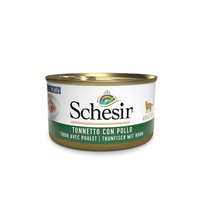 Schesir Tuna with Chicken Fillets in Jelly 85g