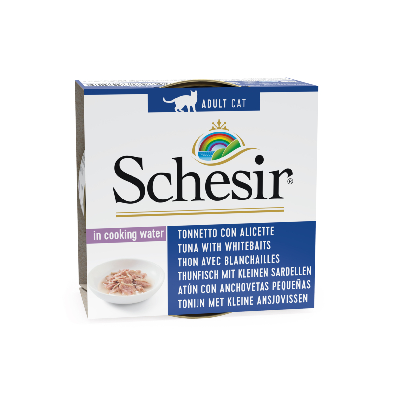 Schesir Tuna with Whitebaits in Cooking Water 85g