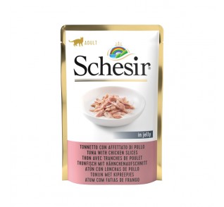Schesir Tuna with Chicken Slices in Jelly 85g