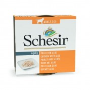 Schesir dog  κοτόπουλο & αλοη150g  