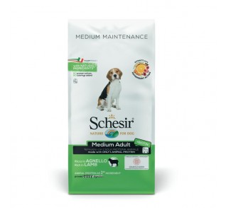 Schesir Dog Maintenance Medium Adult Lamb 12kg