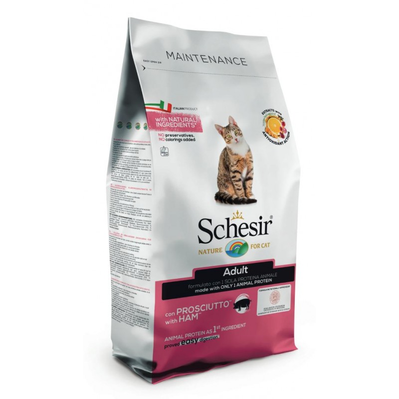 Schesir Cat Maintenance With Ham 1.5kg