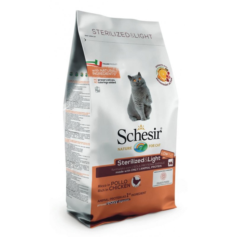 Schesir Sterilized & Light with Chicken 1.5kg