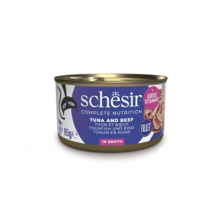 Schesir Tuna and Beef with Rice in Cooking Water 85g