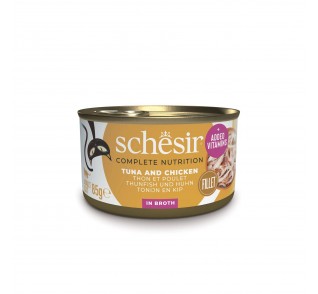 Schesir Tuna and Chicken with Rice in Cooking Water 85g