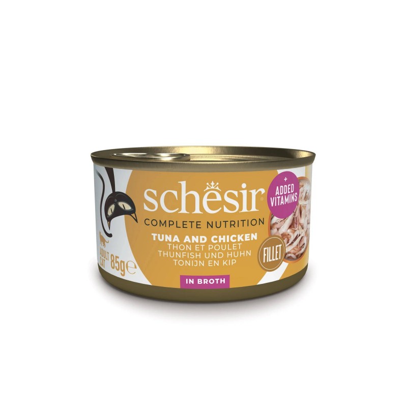 Schesir Tuna and Chicken with Rice in Cooking Water 85g
