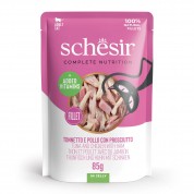 Schesir Tuna And Chicken With Ham in jelly 85g