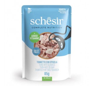 Schesir Tuna with Seabass in Jelly 85g