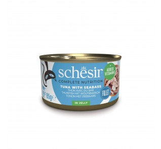 Schesir Tuna with Seabass in Jelly 85g