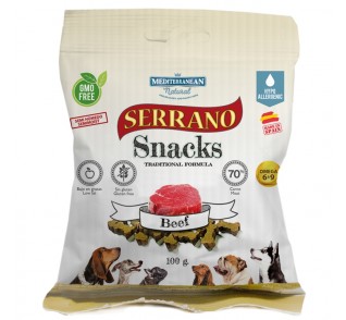 Λιχουδιές Serrano σε μικρές μπουκιές με βοδινό 100gr