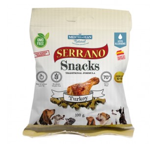 Λιχουδιές Serrano σε μικρές μπουκιές με γαλοπούλα 100gr