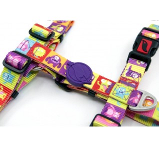 Tailpetz H-Harness Alliens Σαμαράκι Large