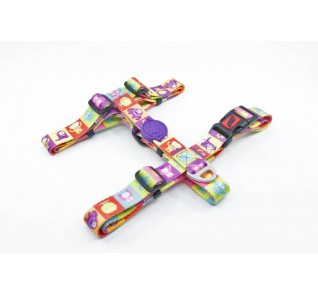 Tailpetz H-Harness Alliens Σαμαράκι Large