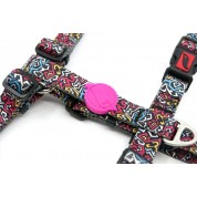 Tailpetz H-Harness Graffity Σαμαράκι Medium