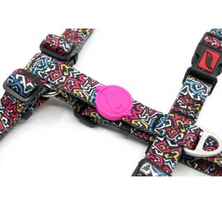 Tailpetz H-Harness Graffity Σαμαράκι Medium