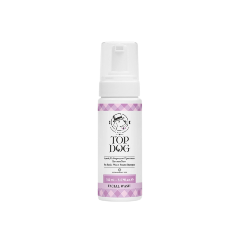 Top Dog Σαμπουάν Προσώπου Κατοικιδίων Facial Wash 150ml
