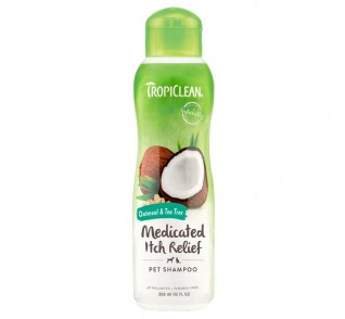 Tropiclean Oatmeal & Tea Tree - Medicated Shampoo 592ml