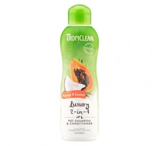 Tropiclean Papaya & Coconut - Shampoo & Conditioner 592ml