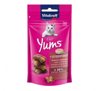 Vitakraft Cat Yums γεμιστές λιχουδιές με συκώτι 40gr
