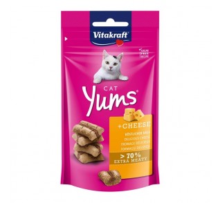 Vitakraft Cat Yums γεμιστές λιχουδιές με τυρί 40g