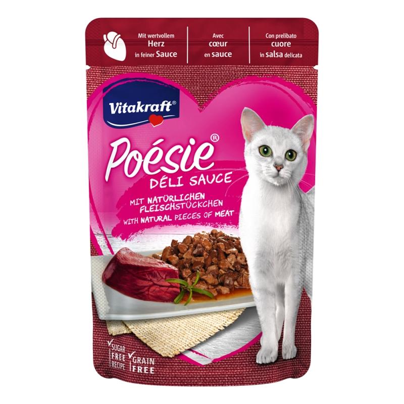 Vitakraft Poesie DeliSause Φακελάκι Καρδιές 85gr