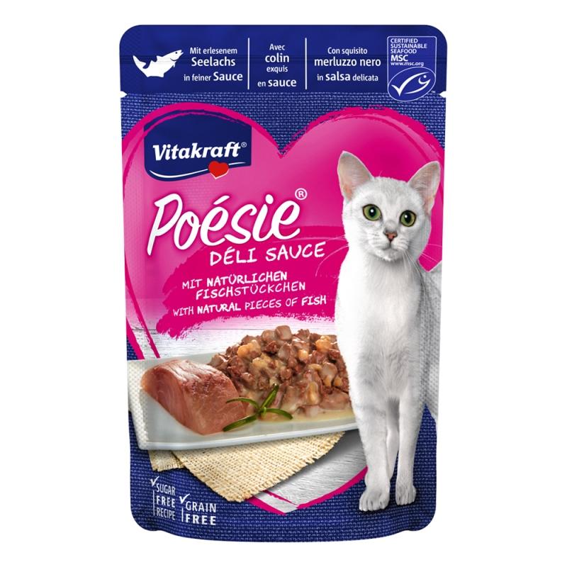 Vitakraft Poesie DeliSause Φακελάκι Ψάρι 85gr