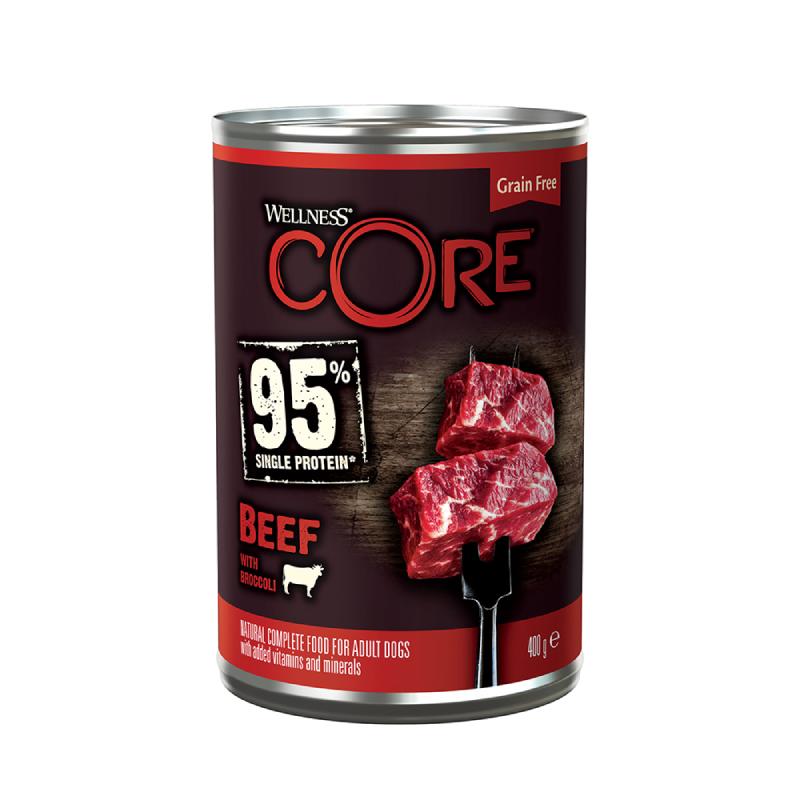 CORE Single Protein Βοδινό & Λάχανο 400gr