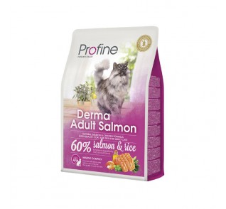 Profine Cat Derma Salmon & Rice 10Kgr