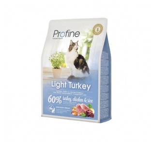 Profine Cat Light Turkey & Rice 2Kgr